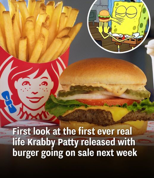 The First Real-Life Krabby Patty Goes On Sale Next Week