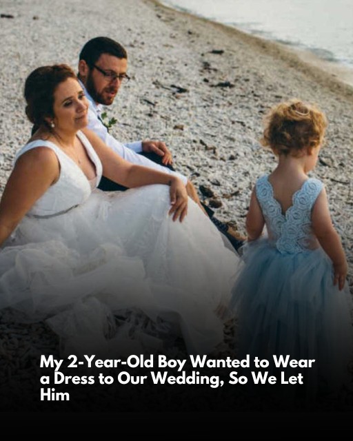 Mother Breaks The Internet When She Lets Her 2-Year-Old Son Wear A Dress To Her Wedding