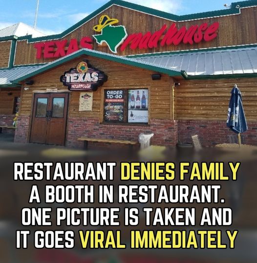 They Didn’t Expect This – Single Photo Sparks Outrage as Family Denied Booth at Restaurant