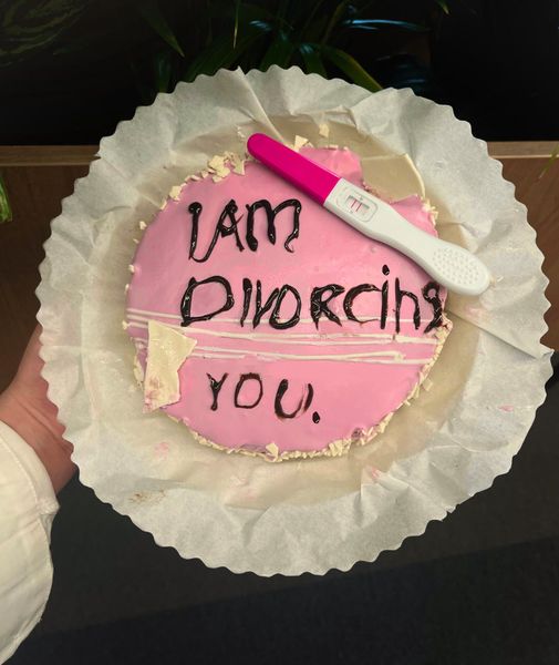 Her Birthday Cake Demanded A Divorce But She Was About To Turn Things Around