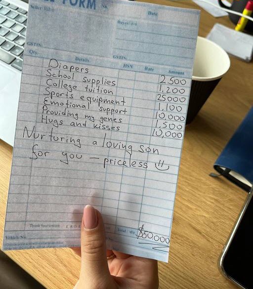 She Got A Bill From Her MIL For ‘Raising Such A Wonderful Husband’ So Revenge Was Coming