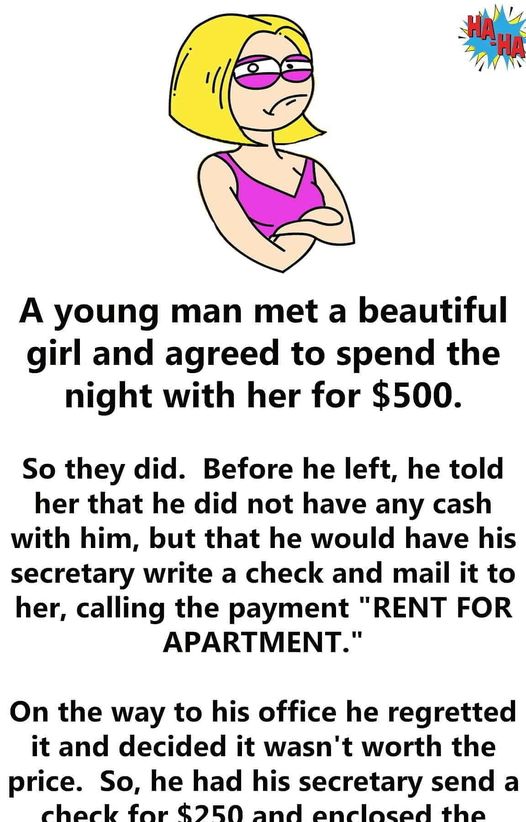 A Man Quickly Regrets The Night He Spent With A Beautiful Girl