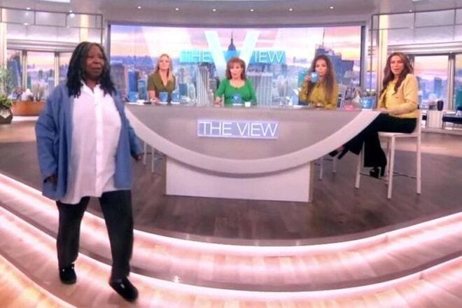 Whoopi Goldberg Jumps Out Of Her Seat And Walks Off ‘The View’