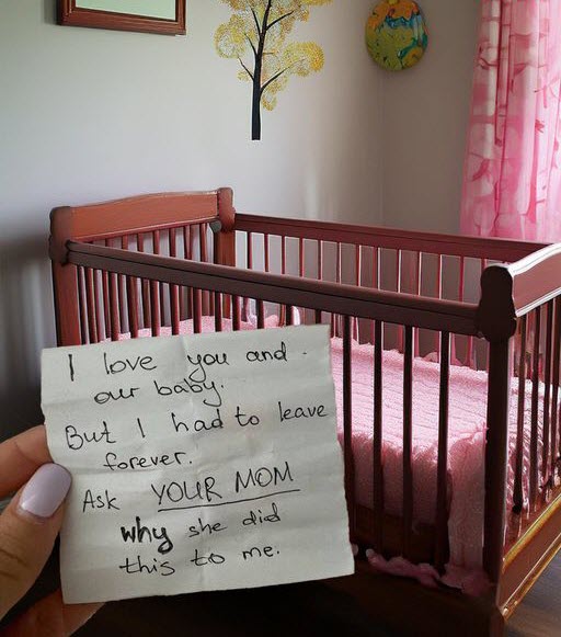 My Husband Left Me An Empty Crib With A Creepy Note