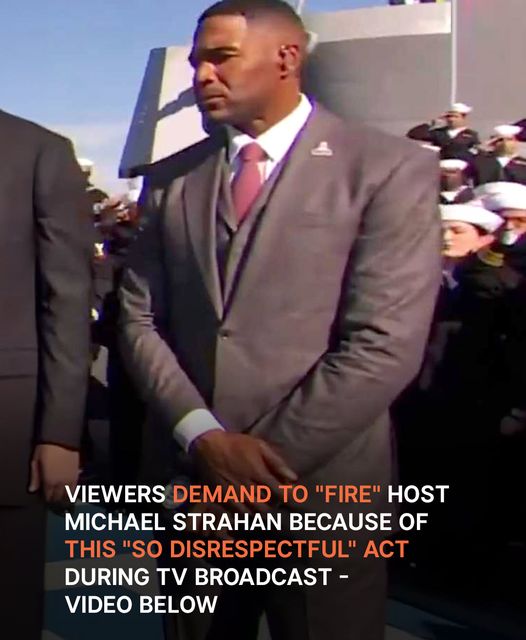 Viewers Want Host Michael Strahan ‘Fired’ Over Disrespectful Veterans Day Pre-Game Show