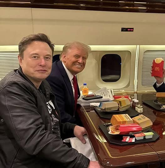 Elon Musk Stuns Internet After People Notice Small Detail In This Photo With Trump