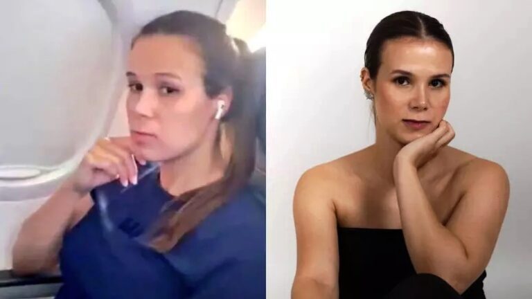 Woman who was filmed refusing to swap seats with crying toddler shares how ‘nightmare’ changed her life