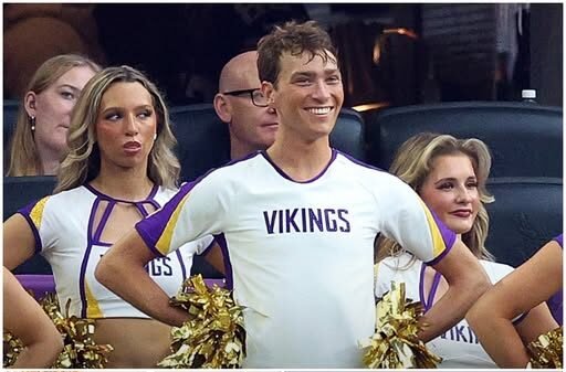 Minnesota Vikings’ male cheerleaders react after viral backlash over them joining squad for 2025 NFL season