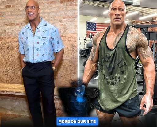 FROM JACKED TO LEAN The Rock Is Looking Slimmed Down, Sparking Rumors That He’s Off The Juice To Prepare For A Major Movie Role!