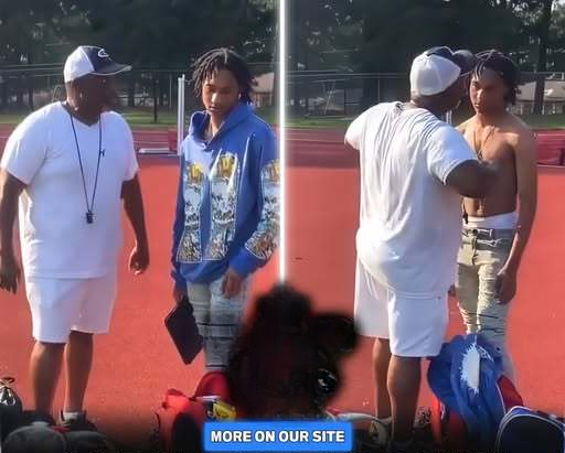 COACH FIGHTIN’ TO SAVE HIM Coach Nearly Breaks Down Begging Player To Stay In Football… Warns He’ll Be Dead Or In Jail Within 3 Years If He Chooses The Streets