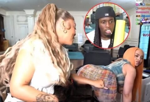 MUTED IN HIS OWN STREAM Latto & Ice Spice Squash Their Beef And Link Up Like Besties, Leaving Kai Cenat Speechless As They Ignore Him And Twerk On His Stream!