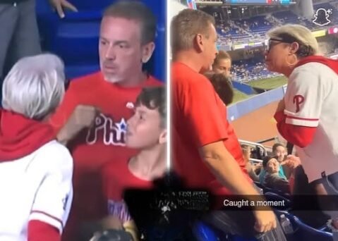 DAD GOT PRESSED Phillies Fan Turns Into Ballpark Villain… Harasses Dad Into Handing Over Baseball And Ruins Kid’s Moment