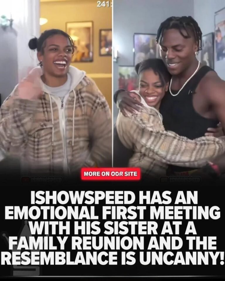 THE FEMALE SPEED IShowSpeed Meets His Sister For The First Time In An Emotional Family Reunion, And They Look Like They Were Made In A Copy Machine!