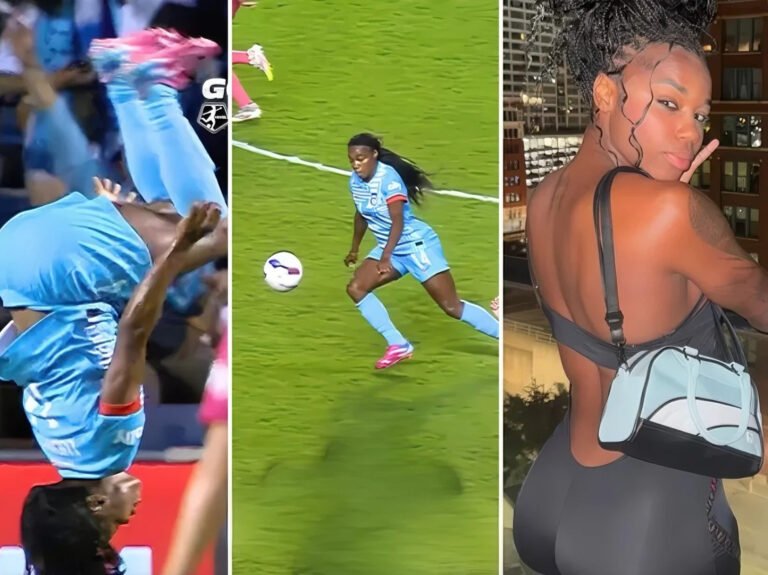 SHE’S A BEAST! She Scored With Both Feet And Her Head… Ludmila Turned Chicago Into Her Playground With A Hat Trick Show During Soccer Game!
