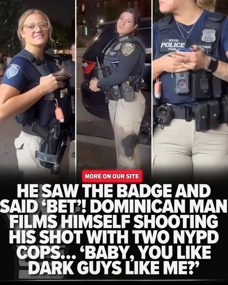 HE REALLY TRIED IT “Baby, You Like Dark Guys Like Me?” Bro Tried To Run Game On 2 NYPD Female Cops… Pulled Out The Rolex Talk And iPhone Flex!