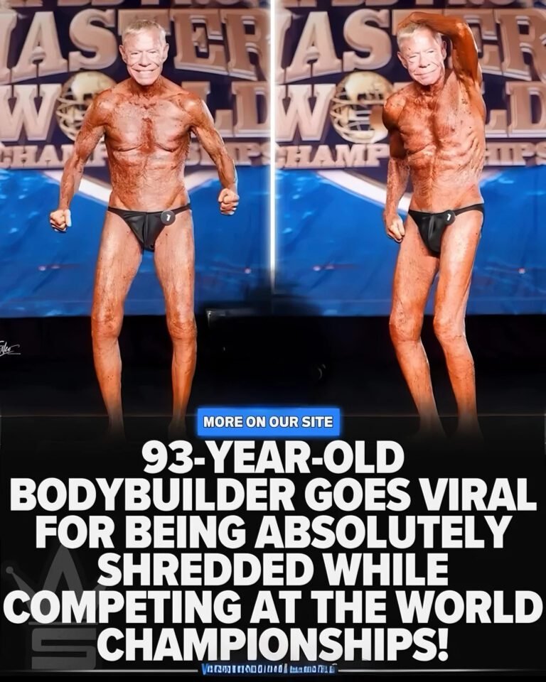 OLDEST FLEX ALIVE This 93-Year-Old Bodybuilder Is More Shredded Than Most Dads And He’s Still Competing!