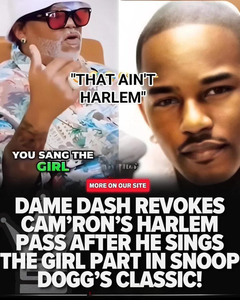 CAM LOST HIS PASS Dame Dash Revokes Cam’ron’s Harlem Pass After He Sang The Girl Part In Snoop Dogg’s Classic “Who Am I”