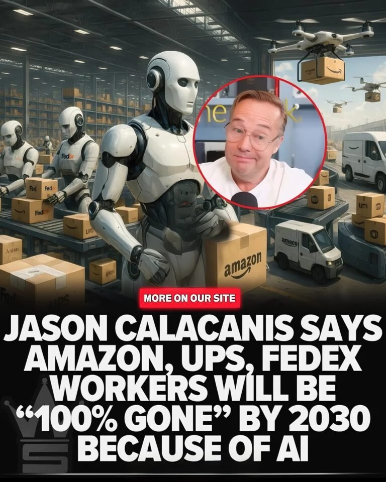 THE JOB KILLER Rich Angel Investor Says All Amazon, FedEx, And UPS Workers Will Be Replaced By AI Before 2030 And Won’t Exist Anymore!