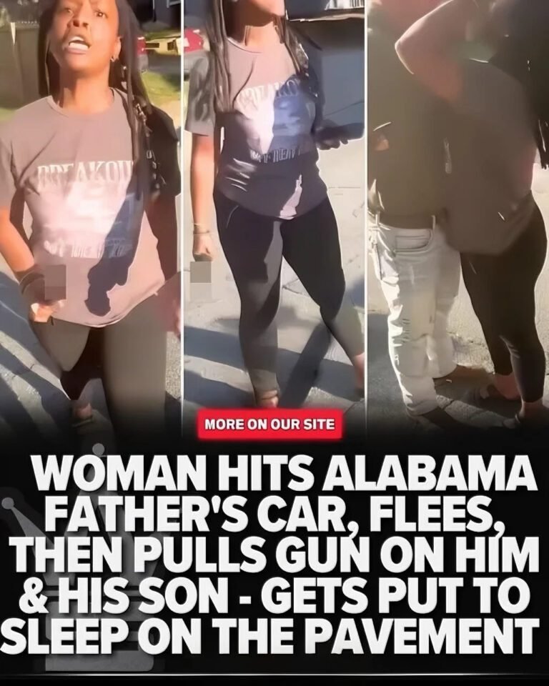 ROAD RAGE TO NAP TIME Atlanta Road Rage Turns Into WWE Match… Alabama Dad Disarms Woman Who Pointed Gun At Him And His Son!