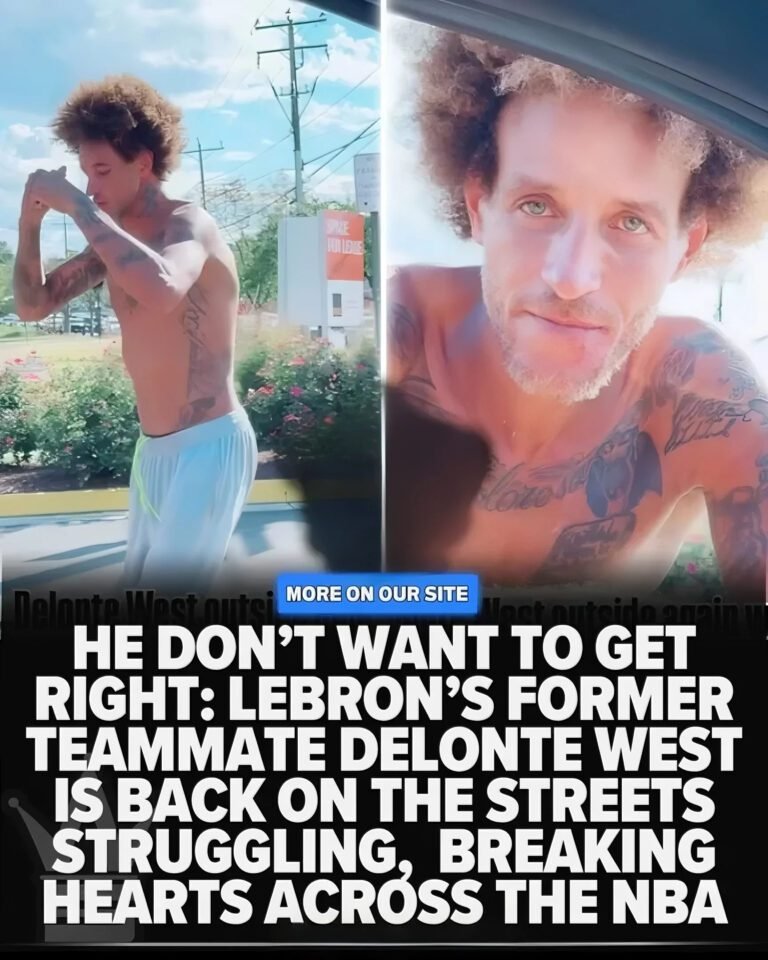 A LOST BATTLE Just Sad: LeBron’s Former Teammate Delonte West Back On The Streets, Wildin’ Out Again After Mark Cuban Tried To Save Him!