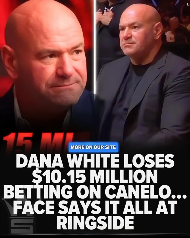HURT MORE THAN THE PUNCHES The Real Reason Dana White Looked Mad During The Canelo Fight? He Reportedly Lost A $10.15 Million Betting On Canelo (Commentary)