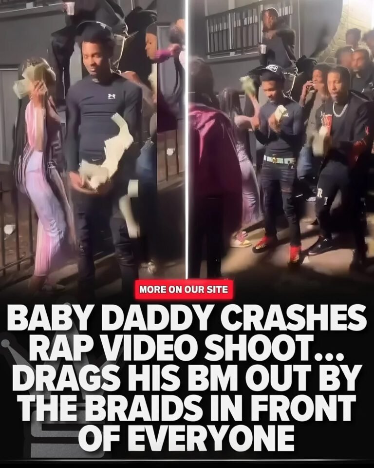 THE PARTY’S OVER Man Catches His Baby Mama Turning Up At A Rap Video Shoot And Snatches Her Out By Her Braids In Front Of Everybody!