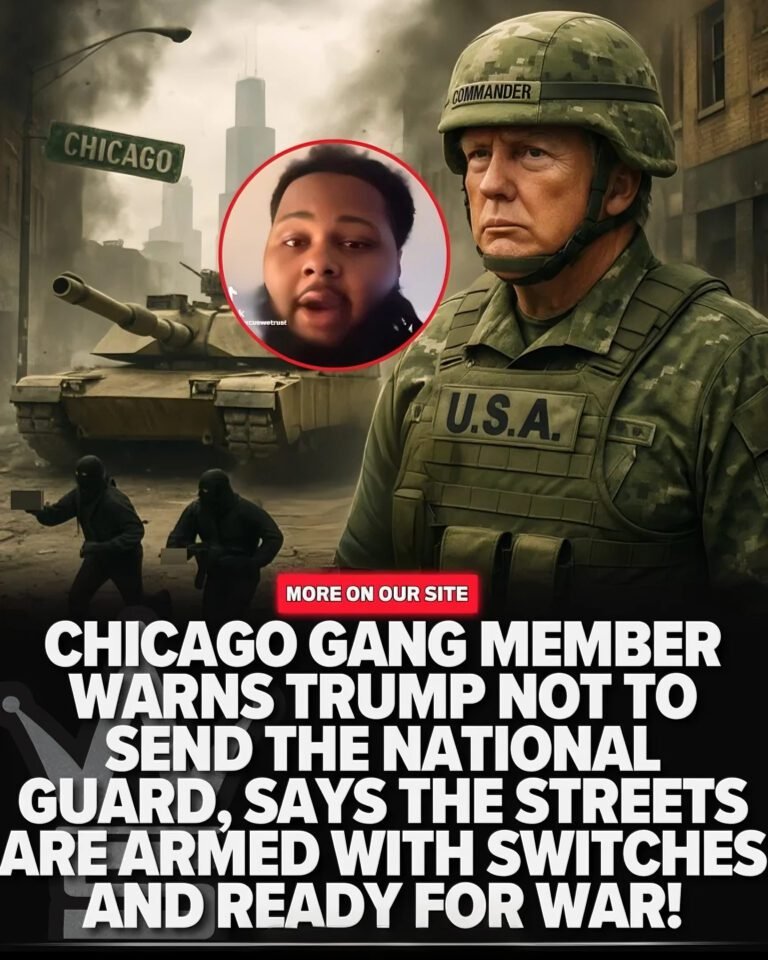 CHI-TOWN STAND OFF Chicago Gang Member Issues A Chilling Warning To Donald Trump: ‘Do Not Send The National Guard To Chicago… We Are A Different F*cking Breed’!