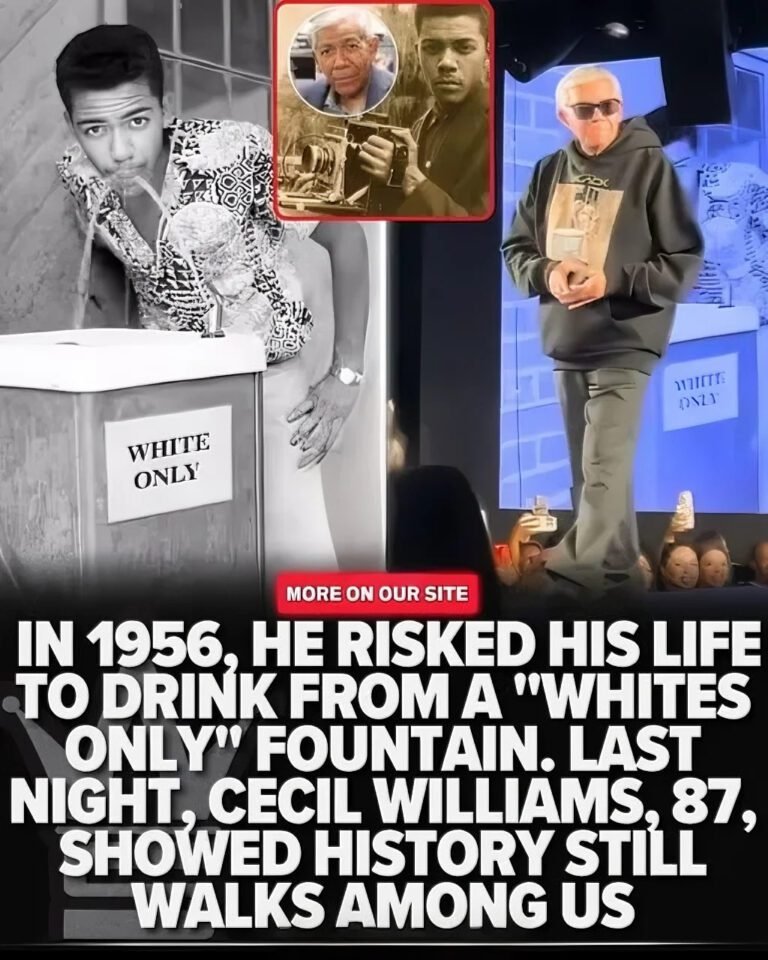 HISTORY WALKS THE STAGE In 1956, He Risked His Life For A Sip Of Water. In 2025, He’s Taking Selfies On The NYFW Runway… 87-Year-Old Cecil Williams Pulls Up On Stage In NY!