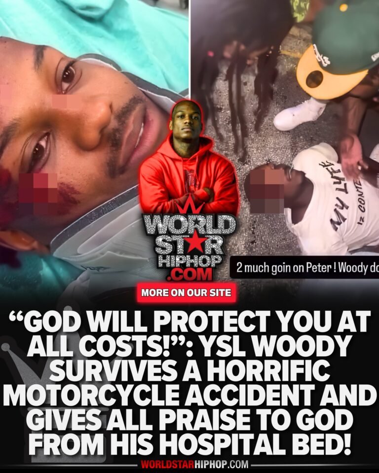 WOODY DOWN BAD YSL Woody Rushed To The Hospital After A Horrific Motorcycle Accident, Delivers A Powerful Message About God From His Hospital Bed!