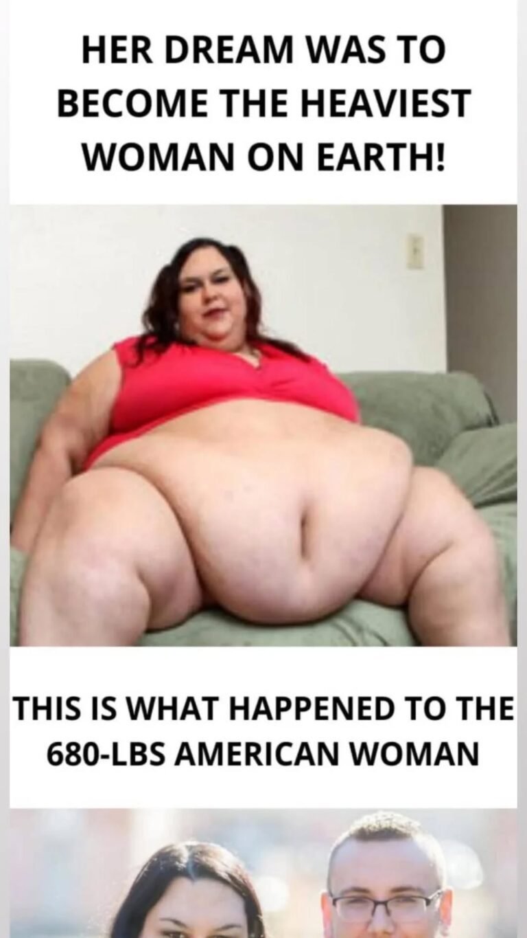From Dream to Reality, The Journey of a 680-lb Woman Who Aimed to Be the Heaviest on Earth!