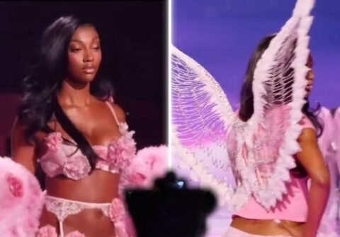 REESE GOT HER WINGS Angel Reese Makes History On The Runway… First Hooper Ever To Walk Victoria’s Secret Fashion Show!