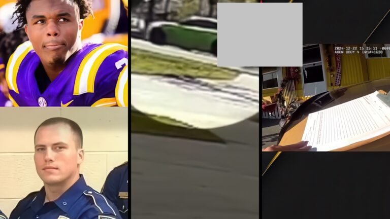 A LIFE STOLEN BY LIES They Lied, He Died: Bodycam Exposes Cops Allegedly Coaching A Witness To Frame LSU Star Kyren Lacy, Who Took His Own Life After Being Falsely Accused.