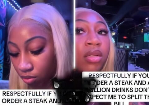 SHE REFUSED TO SPLIT IT Woman Refuses To Split A $516 Bill After Her Friends Ordered Steak And Oxtails While She Only Got Wings, Telling Them ‘I’m Not Paying For Your Stuff!