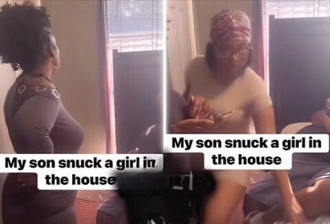 MAMA WASN’T HAVING IT Trapped In The Closet: The Next Generation! Mom Finds Her Son’s Girlfriend Hiding In His Room, Threatens To Call Her Mother