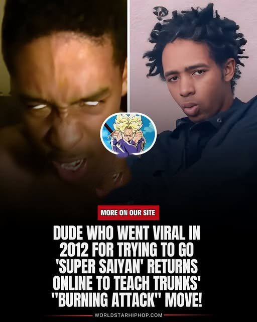 Dude Who Went Viral In 2012 For Trying To Go ‘Super Saiyan’ Returns Online To Teach Trunks’ “Burning Attack” Move!